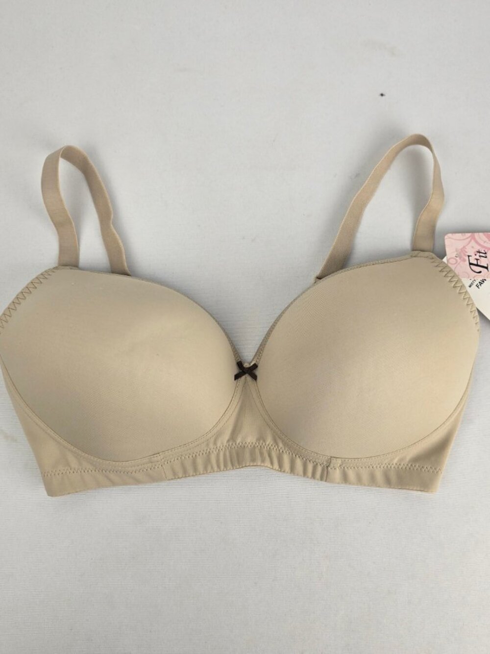 Fit Fully Yours Misty Soft Cup Fawn Bra 30F NWT
